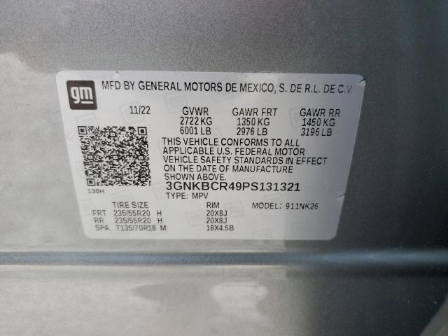 3GNKBCR49PS131321 2023 CHEVROLET BLAZER