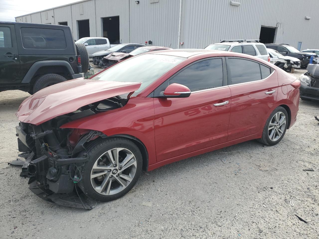  Salvage Hyundai ELANTRA