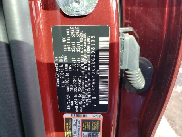2024 KIA SORENTO LX 5XYRG4JC2RG308135