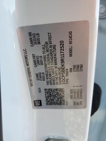 2024 CHEVROLET COLORADO - 1GCPSBEK9R1172520