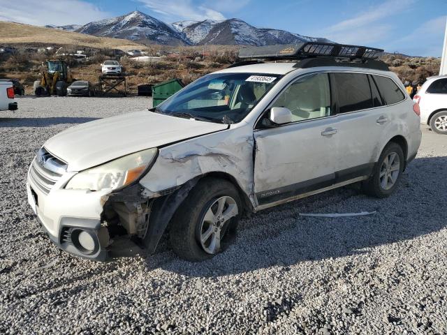 SUBARU OUTBACK 2. 2014 white  gas 4S4BRBCC5E1236429 photo #1