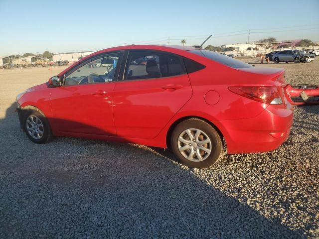 HYUNDAI ACCENT GLS 2012 red  gas KMHCT4AE6CU200606 photo #3