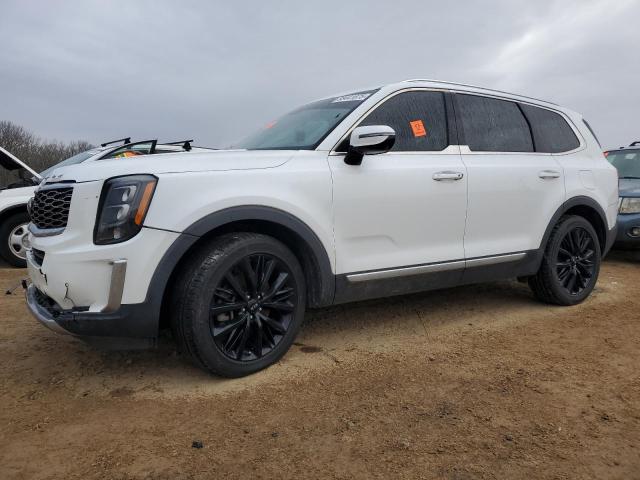 KIA TELLURIDE 2020 white  gas 5XYP5DHC7LG067795 photo #1