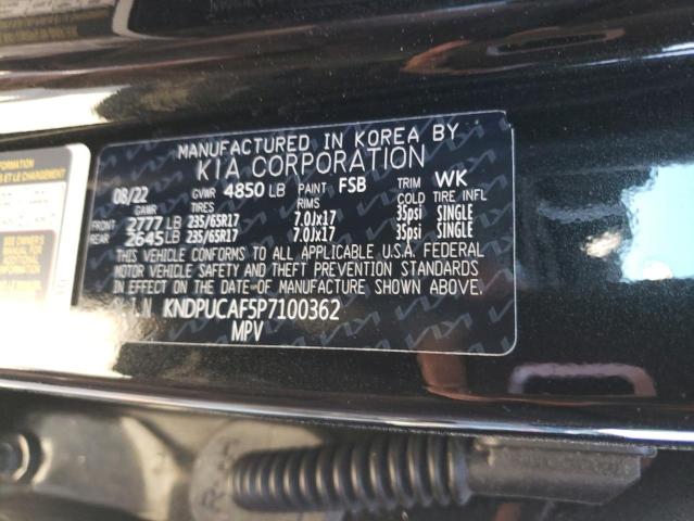 2023 KIA SPORTAGE L - KNDPUCAF5P7100362