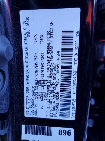 2020 TOYOTA TACOMA DOU - 3TMCZ5AN8LM363366