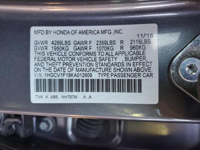 2019 HONDA ACCORD LX - 1HGCV1F18KA012609