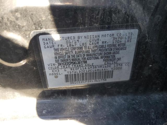 2019 NISSAN VERSA NOTE 3N1CE2CP5KL361798