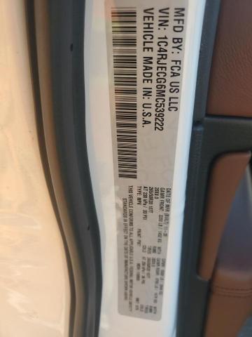 2021 JEEP GRAND CHER - 1C4RJECG6MC539222