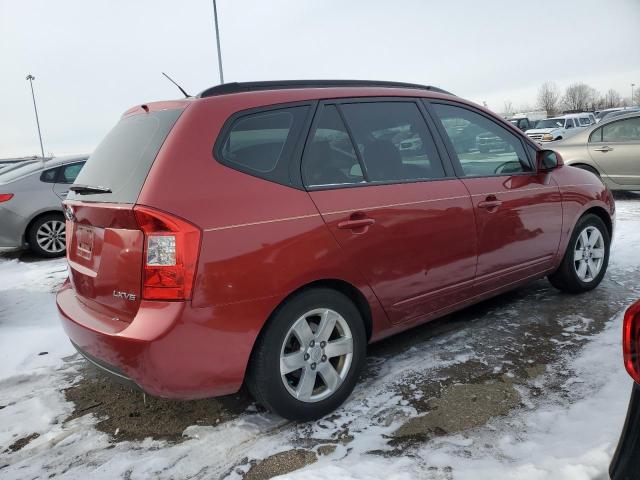 KIA RONDO LX 2008 red  gas KNAFG526787171039 photo #4