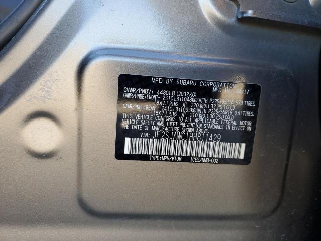 2017 SUBARU FORESTER 2 - JF2SJAWC1HH811429