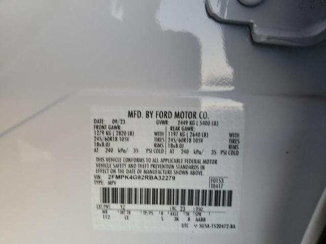 2024 FORD EDGE SE - 2FMPK4G92RBA32279