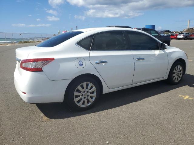 NISSAN SENTRA S 2015 white  gas 3N1AB7AP0FY356789 photo #4