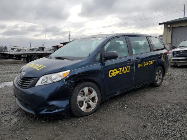 TOYOTA SIENNA 2011 blue  gas 5TDZK3DC9BS054405 photo #1