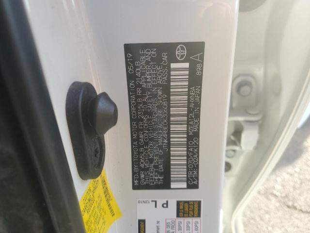 2019 TOYOTA COROLLA SE - JTNK4RBE0K3060819