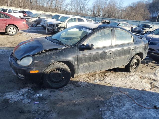 DODGE NEON ES 2002 black  gas 1B3AS56C72D615977 photo #1