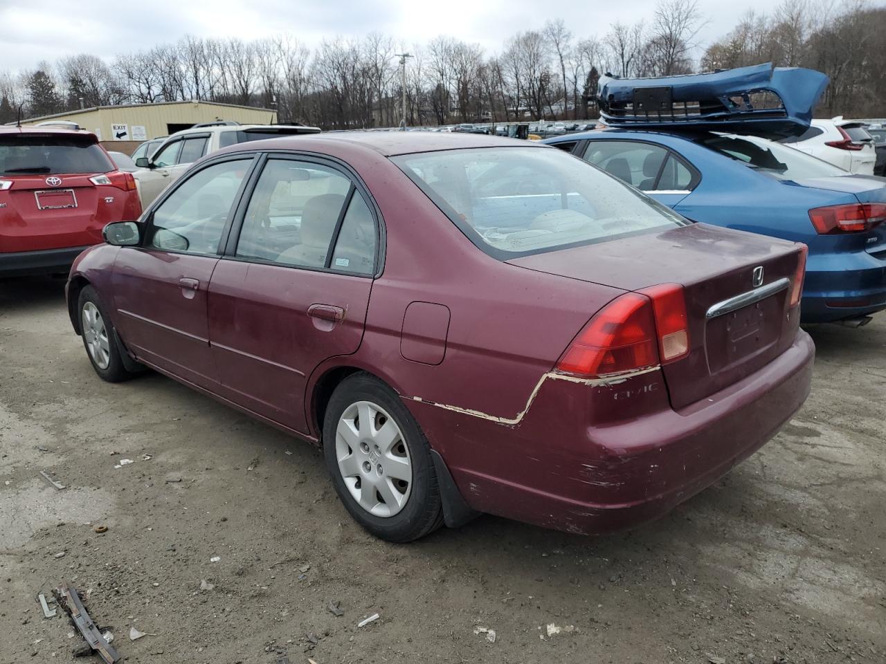 Lot #3050302920 2002 HONDA CIVIC EX