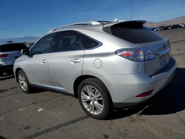 LEXUS RX 450H 2011 silver  hybrid engine JTJBC1BA2B2035266 photo #3