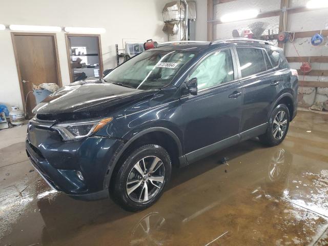 TOYOTA RAV4 ADVEN 2018 blue  gas 2T3RFREV9JW704399 photo #1