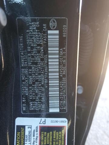 2017 TOYOTA CAMRY LE - 4T1BF1FK3HU778055