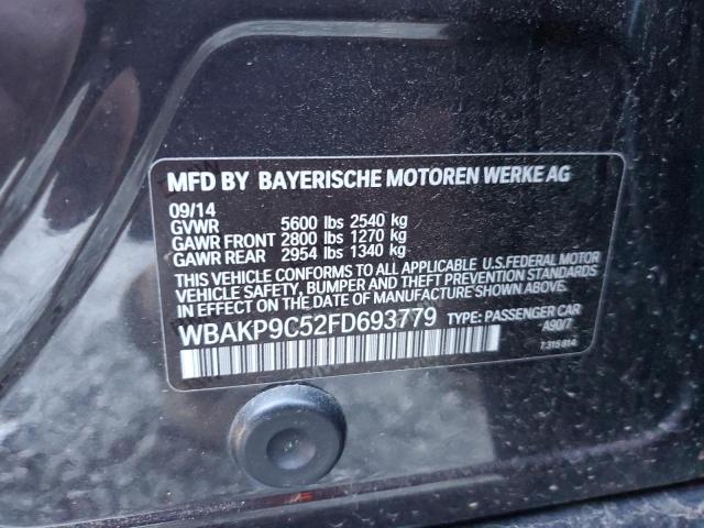 2015 BMW 550 XI WBAKP9C52FD693779