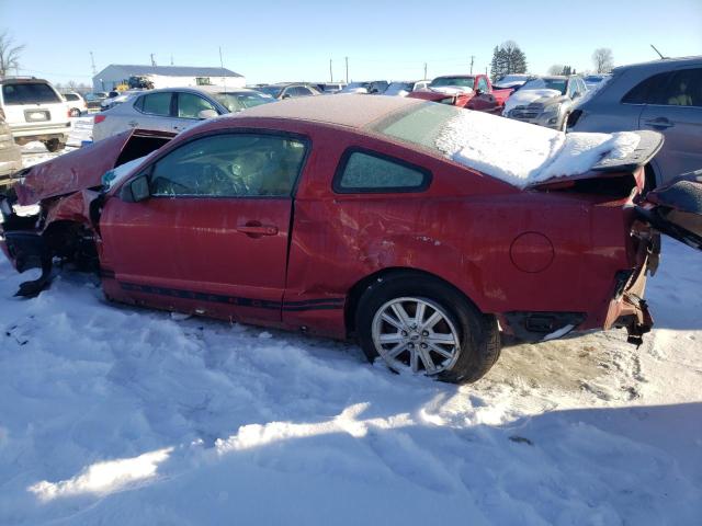 FORD MUSTANG 2009 maroon coupe gas 1ZVHT80N295115345 photo #3