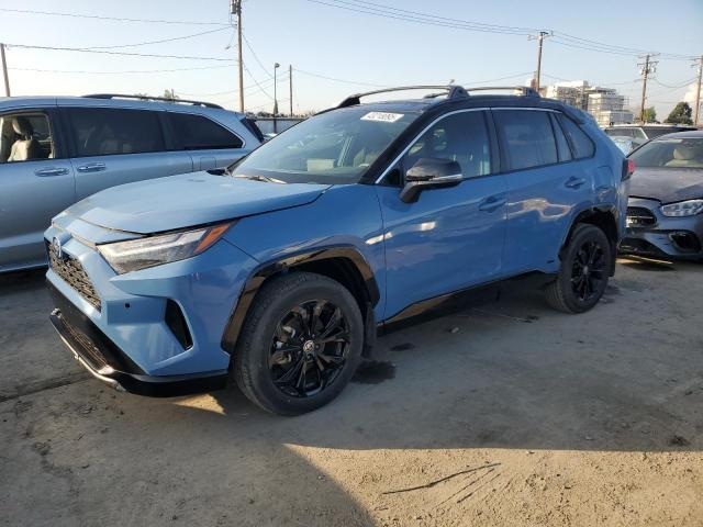 TOYOTA RAV4 XSE 2024 blue  hybrid engine JTME6RFV3RD558846 photo #1