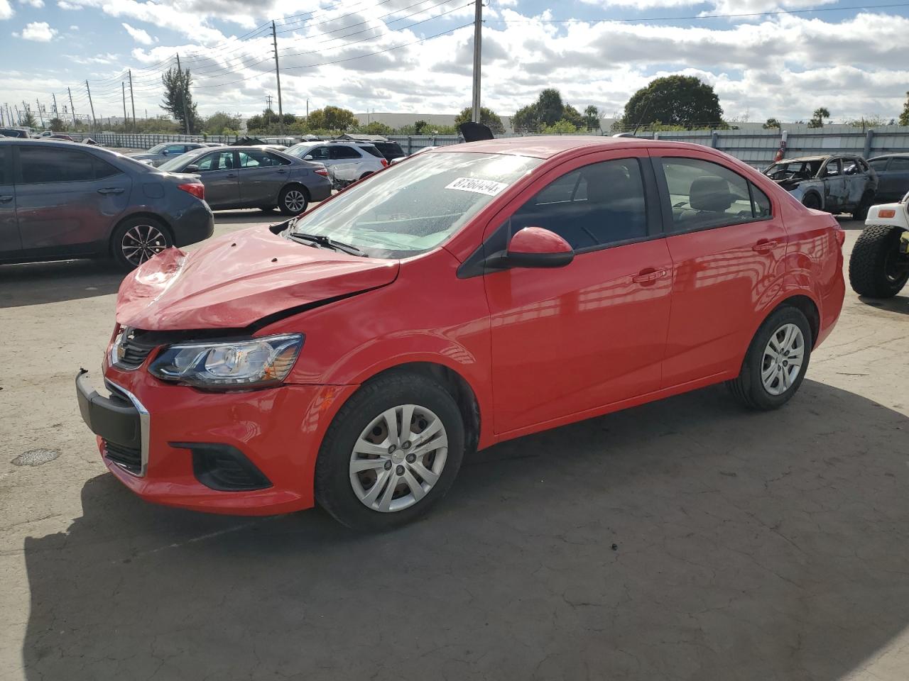  Salvage Chevrolet Sonic