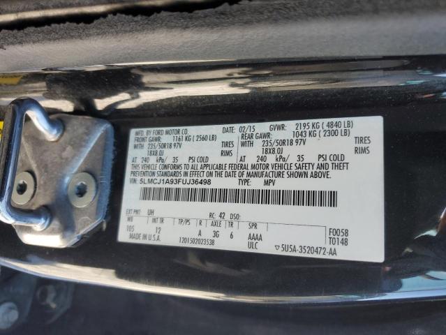 2015 LINCOLN MKC - 5LMCJ1A93FUJ36498