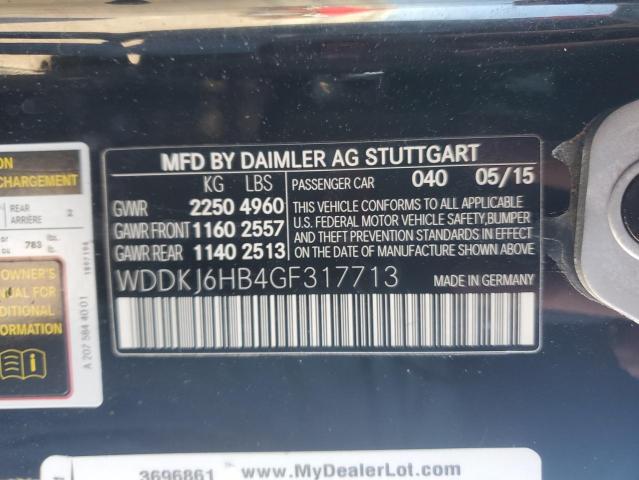2016 MERCEDES-BENZ E 400 4MAT - WDDKJ6HB4GF317713