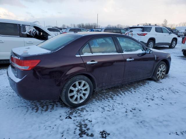 LINCOLN MKZ 2011 burgundy sedan 4d gas 3LNHL2JC5BR756372 photo #4