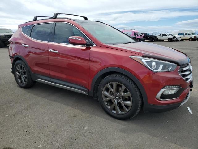 Vin: 5xyzw4la9hg484757, lot: 41877805, hyundai santa fe 20174