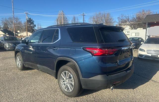 CHEVROLET TRAVERSE L 2022 blue  gas 1GNEVGKW5NJ165343 photo #4