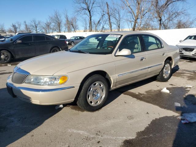 LINCOLN CONTINENTA 2002 beige sedan 4d gas 1LNHM97V92Y693261 photo #1