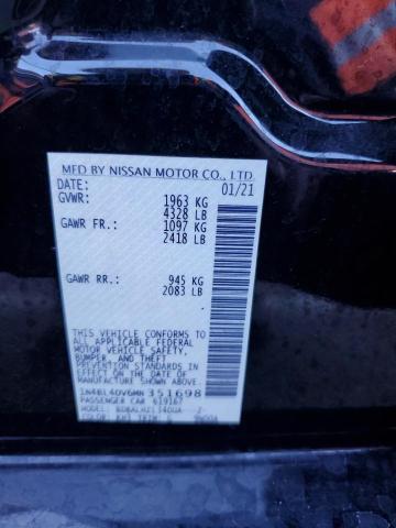 2021 NISSAN ALTIMA SV - 1N4BL4DV6MN351698