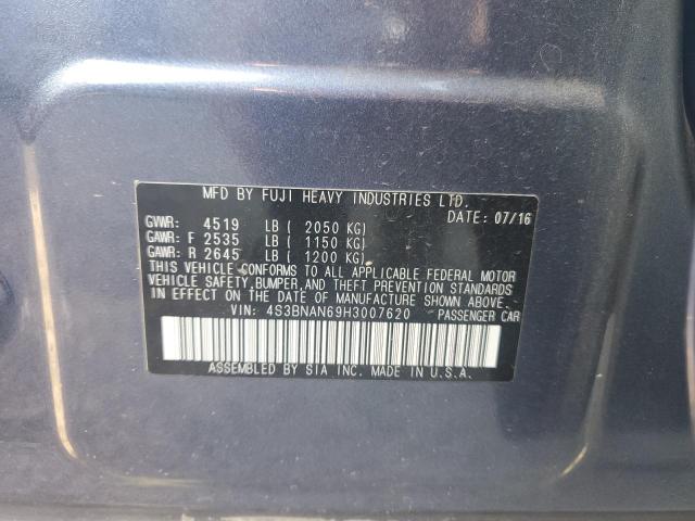 2017 SUBARU LEGACY 2.5 - 4S3BNAN69H3007620
