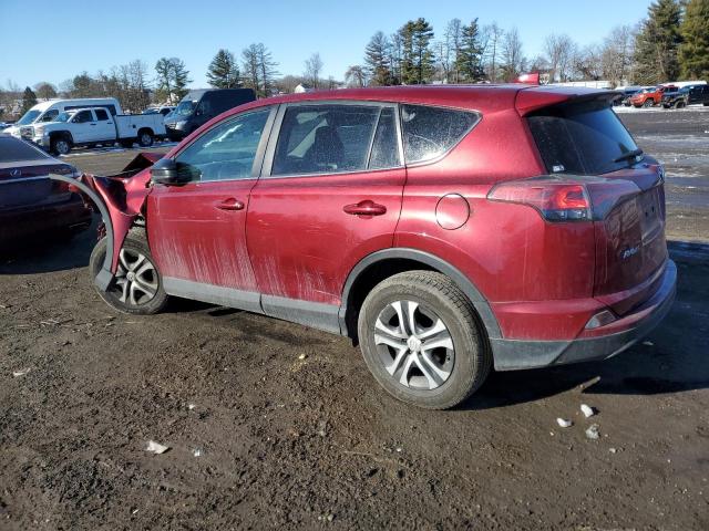 TOYOTA RAV4 LE 2018 red  gas 2T3BFREV2JW717173 photo #3