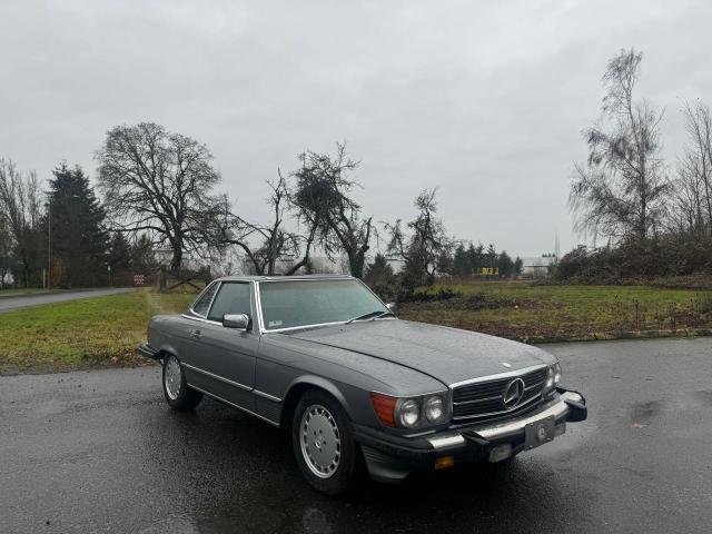 MERCEDES-BENZ 560 SL 1987 gray converti gas WDBBA48D4HA059822 photo #1