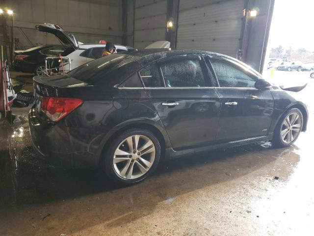 CHEVROLET CRUZE LTZ 2014 charcoal  gas 1G1PG5SB4E7219847 photo #4