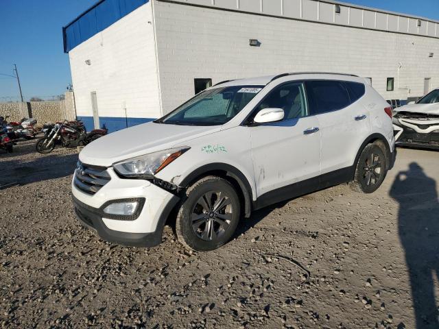 HYUNDAI SANTA FE S 2016 white  gas 5XYZUDLB1GG354842 photo #1