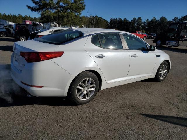 KIA OPTIMA LX 2012 white  gas 5XXGM4A77CG051830 photo #4