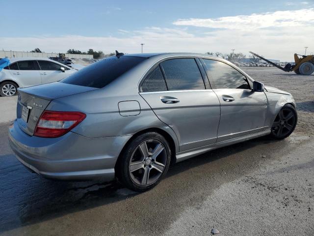 MERCEDES-BENZ C 300 4MAT 2011 silver  gas WDDGF8BB4BR183627 photo #4