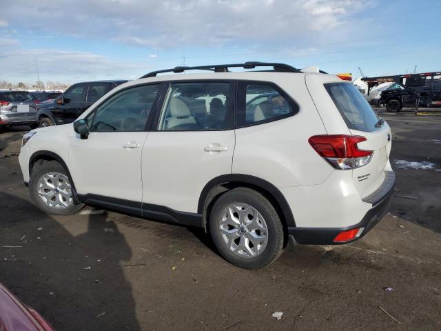 SUBARU FORESTER 2019 white  gas JF2SKACC1KH464645 photo #3