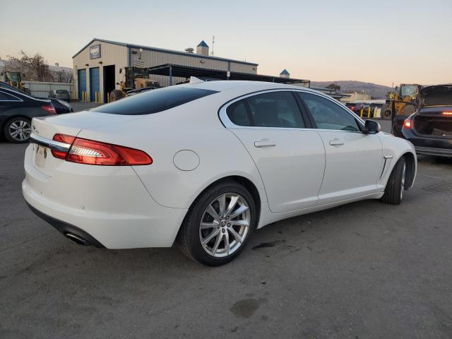 JAGUAR XF 2013 white sedan 4d gas SAJWA0ES0DPS68398 photo #4