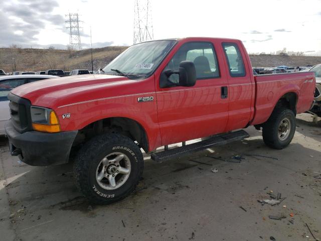 FORD F250 SUPER 1999 red  gas 1FTNX21L8XED06365 photo #1