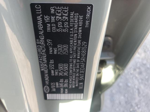 2024 HYUNDAI SANTA CRUZ - 5NTJEDAF5RH081529