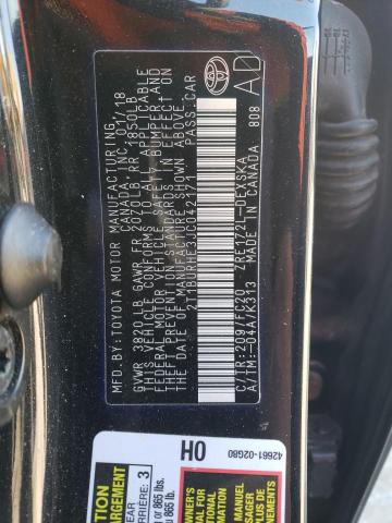 2018 TOYOTA COROLLA L - 2T1BURHE3JC042171