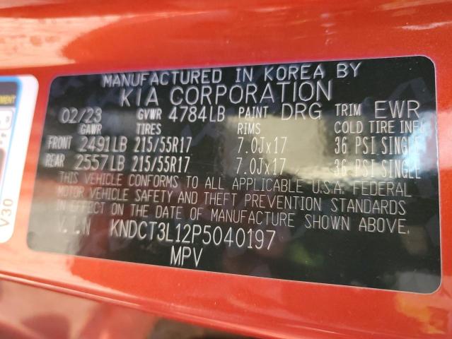 2023 KIA NIRO WAVE KNDCT3L12P5040197