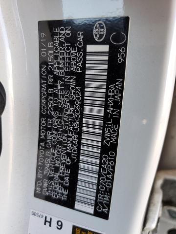 2019 TOYOTA PRIUS - JTDKARFU8K3069024