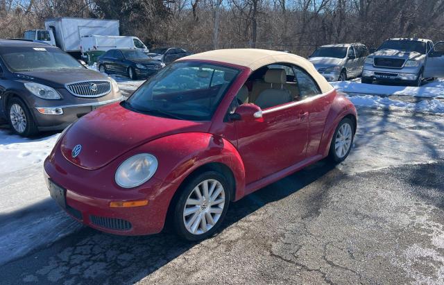 VOLKSWAGEN NEW BEETLE 2009 red converti gas 3VWRF31Y29M401892 photo #3