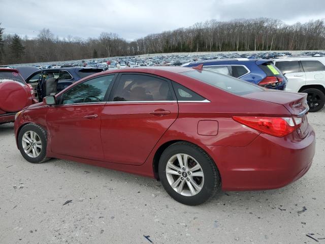 HYUNDAI SONATA GLS 2011 maroon  gas 5NPEB4AC0BH029732 photo #3